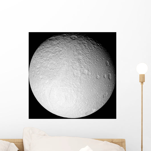 South Pole Saturn's Moon Wall Decal