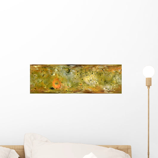 Map Jupiter's Moon Lo Wall Decal