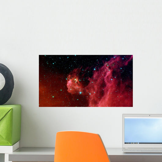 Young Stars Emerge from Wall Decal