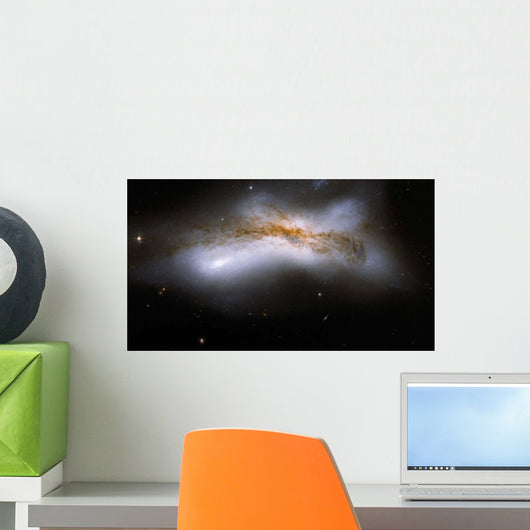 Colliding Spiral Galaxies Wall Decal