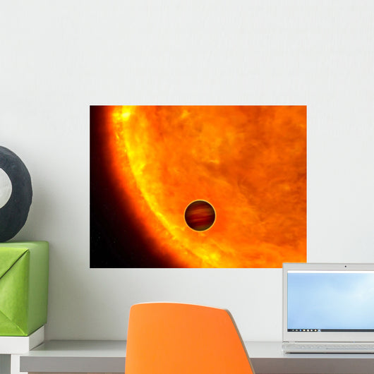 Jupiter-sized Planet Passing Front Wall Decal