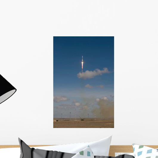 Soyuz Tma-13 Spacecraft Launches Wall Decal Design 2