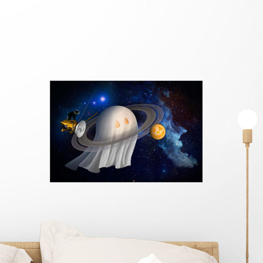 Artist's Halloween Illustration Cassini Wall Decal
