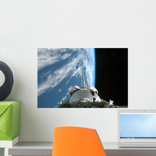 Space Shuttle Endeavour's Payload Wall Decal Design 1