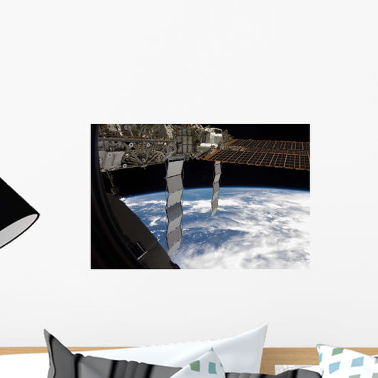 International Space Station Backdropped Wall Decal Design 27