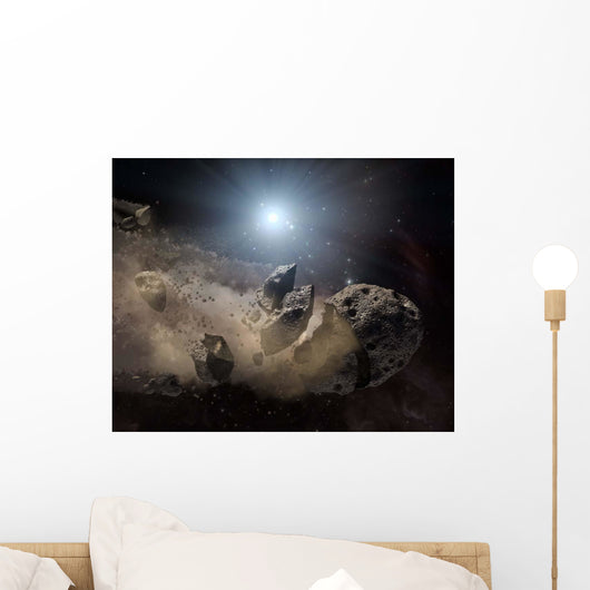 White Dwarf Star Surrounded Wall Decal