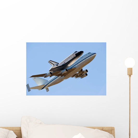 Space Shuttle Endeavour Mounted Wall Decal Design 5