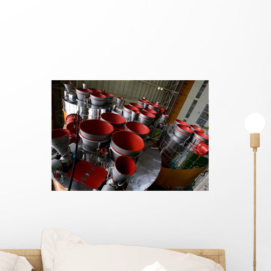 Boosters Soyuz Tma-14 Spacecraft Wall Decal Design 2