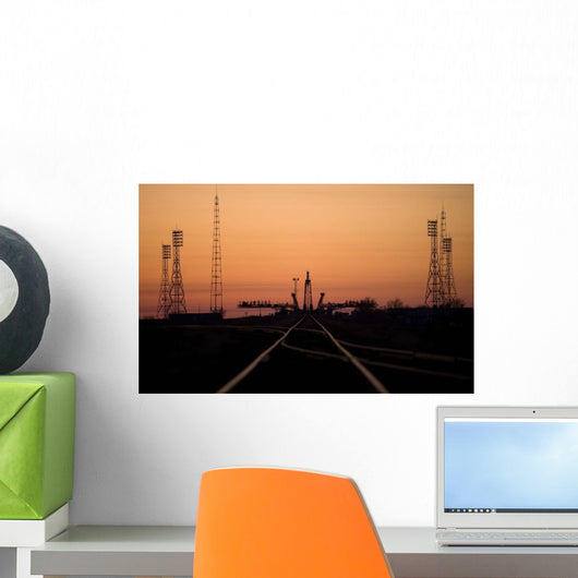 Soyuz Launch Pad Baikonur Wall Decal Design 1