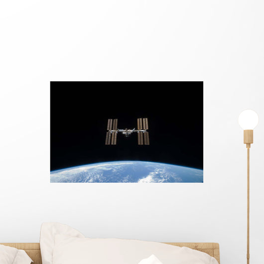 International Space Station Backdropped Wall Decal Design 16