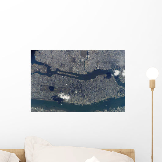 Manhattan Island and Its Wall Decal
