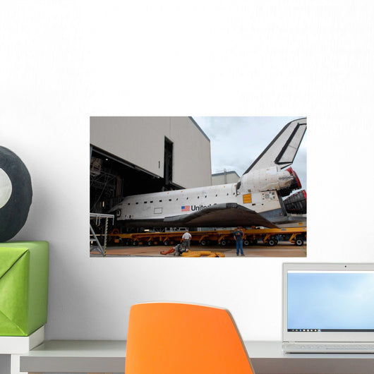 Space Shuttle Atlantis Rolls Wall Decal