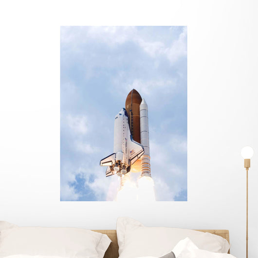 Space Shuttle Atlantis Lifts Wall Decal Design 38