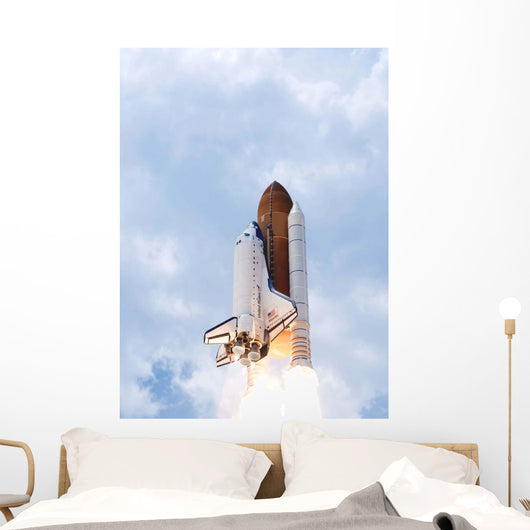 Space Shuttle Atlantis Lifts Wall Decal Design 38