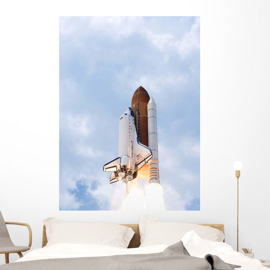Space Shuttle Atlantis Lifts Wall Decal Design 38