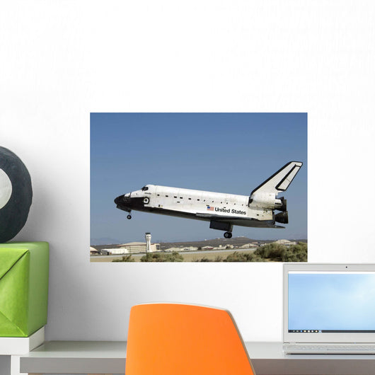 Space Shuttle Atlantis Prepares Wall Decal Design 2