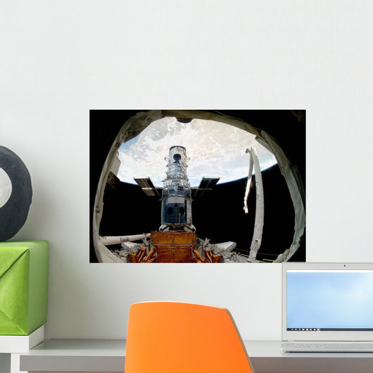 Hubble Space Telescope Wall Decal Design 2