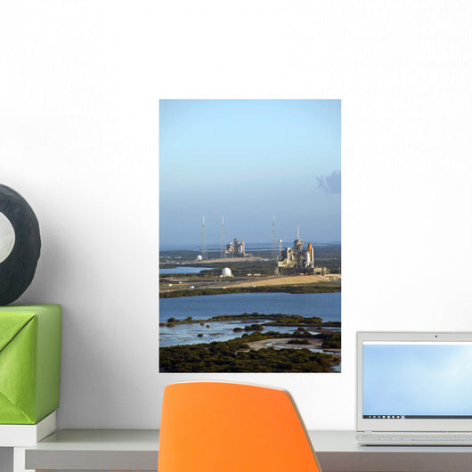 Space Shuttle Atlantis and Wall Decal Design 2