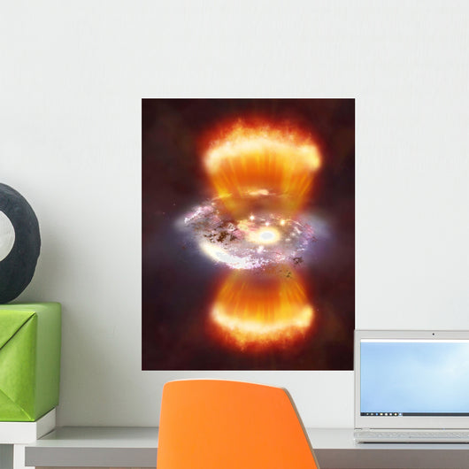 Artist Concept Galaxy inside Wall Decal