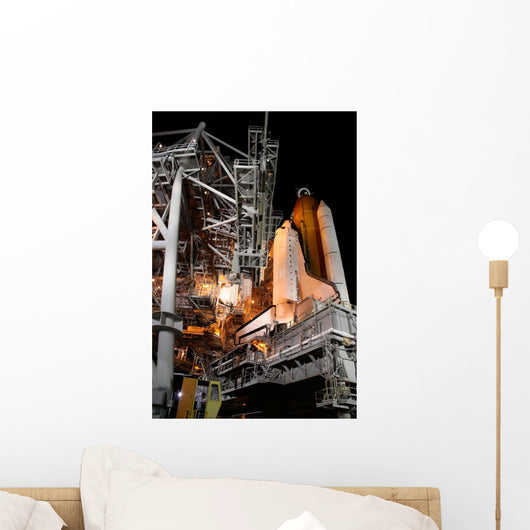 Space Shuttle Endeavour Launch Wall Decal Design 5