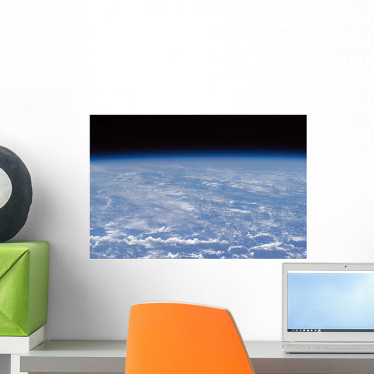 Oblique Horizon Earth's Atmosphere Wall Decal
