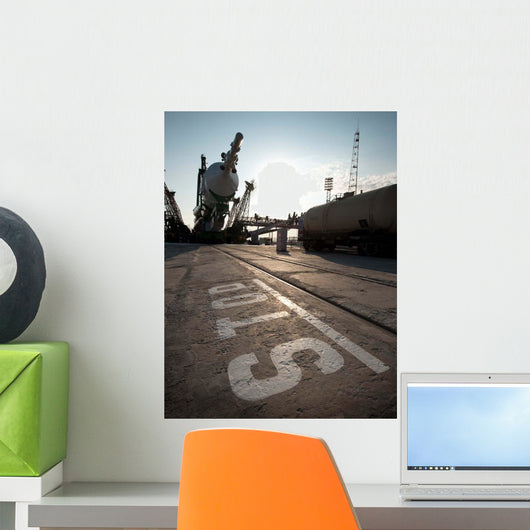 Soyuz Rocket Shortly after Wall Decal Design 3