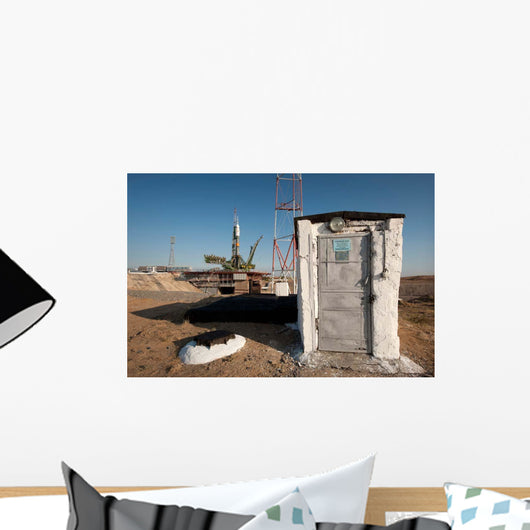 Soyuz Rocket Shortly after Wall Decal Design 1