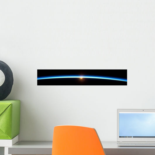 Thin Line Earths Atmosphere Wall Decal