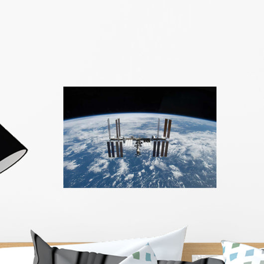 International Space Station Orbit Wall Decal Design 3