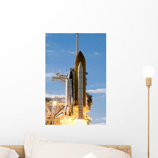 Space Shuttle Atlantis Lifts Wall Decal Design 19