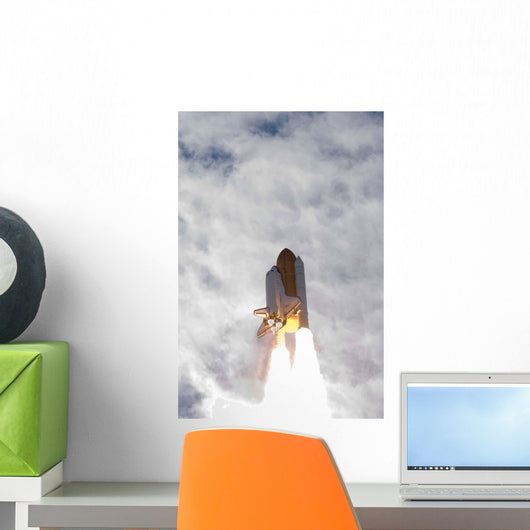 Space Shuttle Atlantis Lifts Wall Decal Design 13