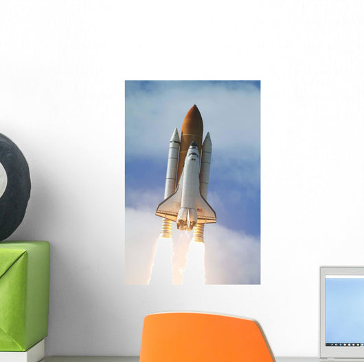 Space Shuttle Atlantis Lifts Wall Decal Design 8