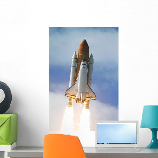 Space Shuttle Atlantis Lifts Wall Decal Design 8