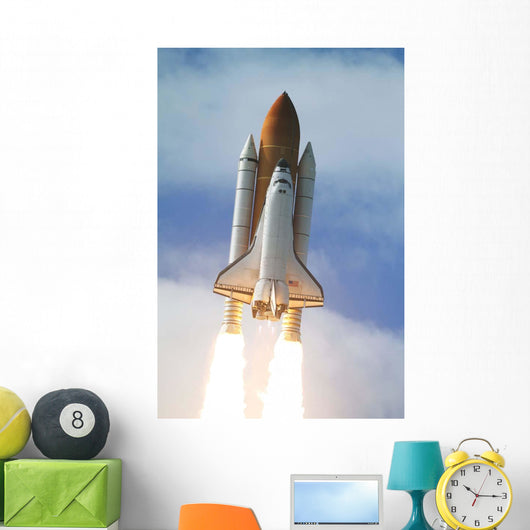 Space Shuttle Atlantis Lifts Wall Decal Design 8