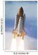 Space Shuttle Atlantis Lifts Wall Decal Design 8