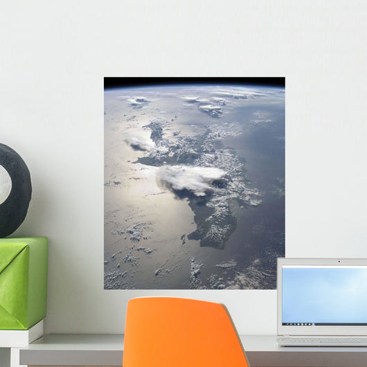 Panoramic Island Hispaniola Foreground Wall Decal