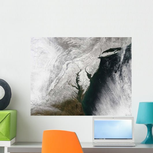 Severe Winter Storm along Wall Decal