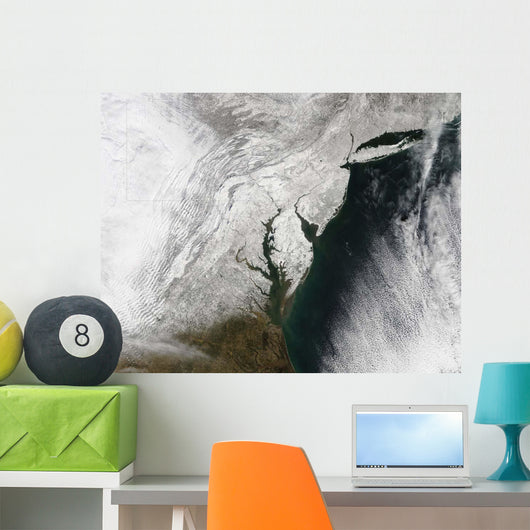 Severe Winter Storm along Wall Decal
