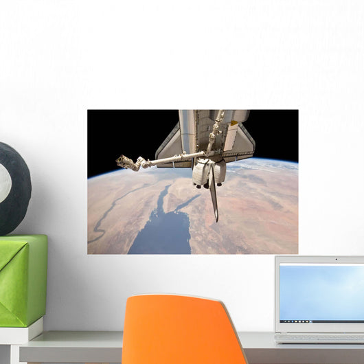 Aft Section Docked Space Wall Decal