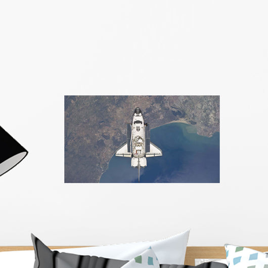 Flying above Atlantic Coast Wall Decal