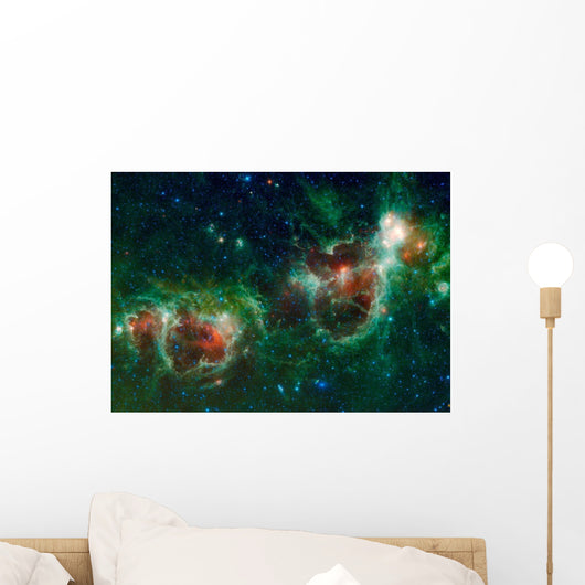 Infrared Mosaic Heart and Wall Decal