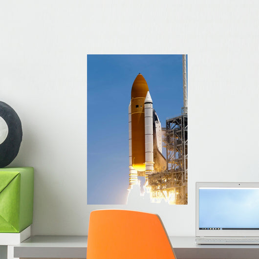 Space Shuttle Atlantis' Twin Wall Decal Design 1
