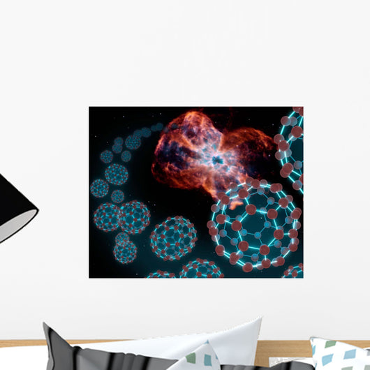 Artist's Concept Showing Carbon Wall Decal