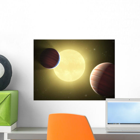 Artist's Concept Illustrating Two Wall Decal