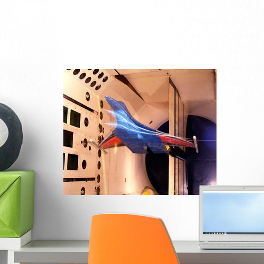Active Flexible Wing Model Wall Decal