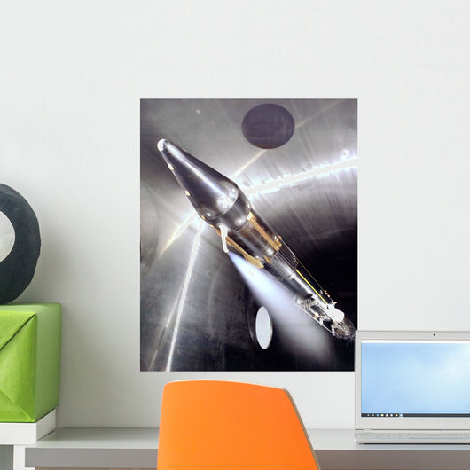 Vent Flowing Cryogenic Fuel Wall Decal