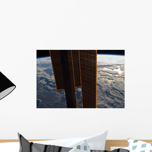 Solar Panels International Space Wall Decal