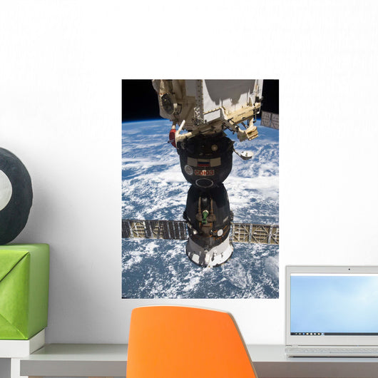 Soyuz Tma-19 Spacecraft Docked Wall Decal