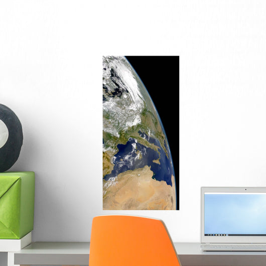 Western Mediterranean with Visible Wall Decal
