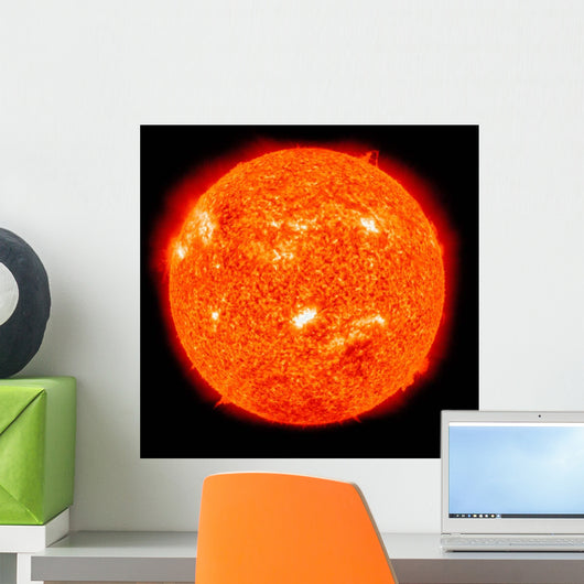 Solar Activity Sun Wall Decal Design 4